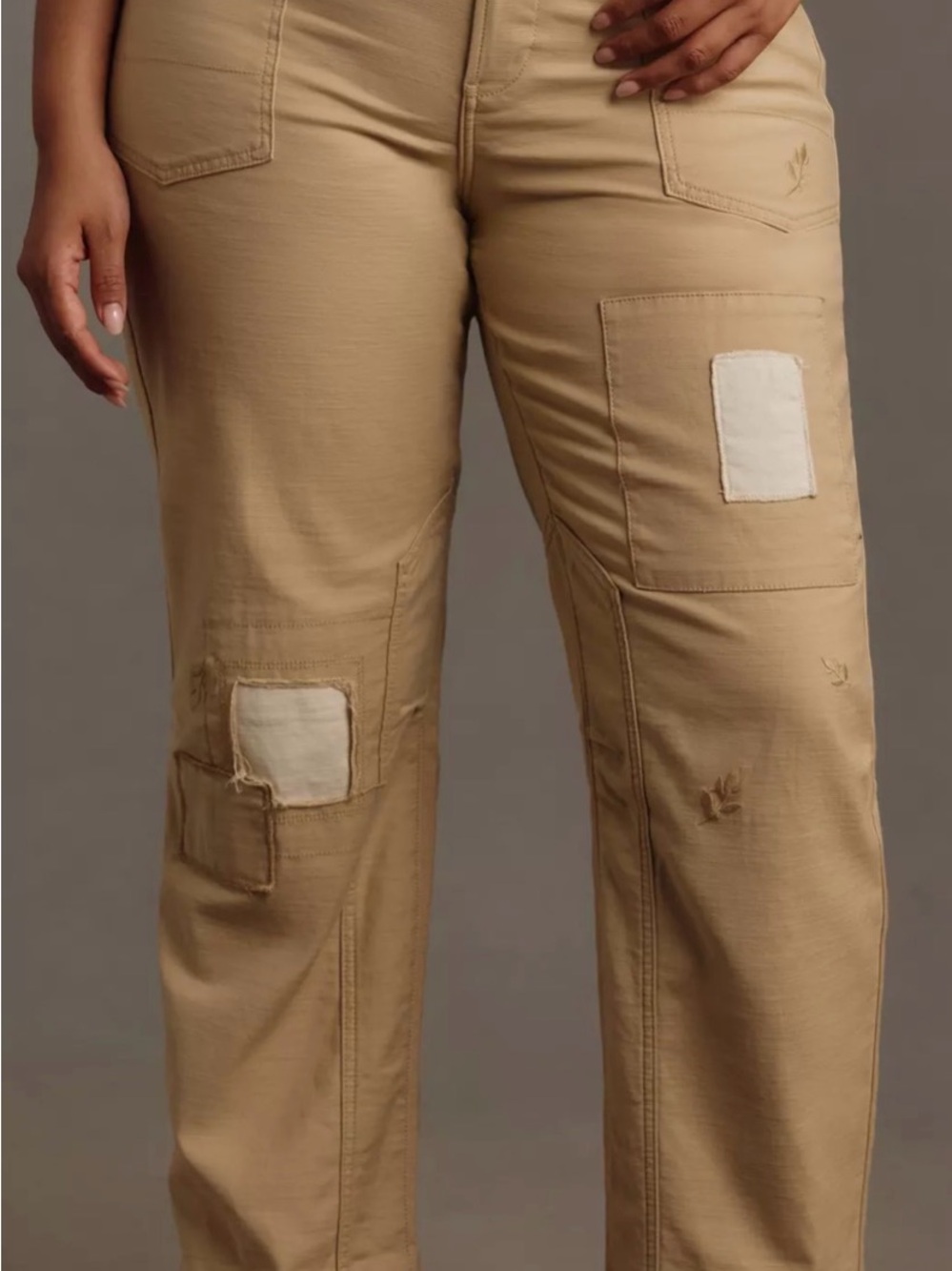 Anthropologie Pilcro The Camp Wanderer Patchwork Pants - Plus Size 22W - NWOT - Picture 11 of 13